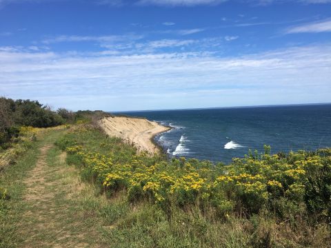 Take In Some Of The Best Views Of Block Island On The Clay Head Trail In Rhode Island