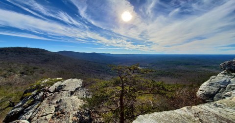 Experience Some Of Alabama's Most Breathtaking Views While Hiking The Scenic Rock Garden Trail
