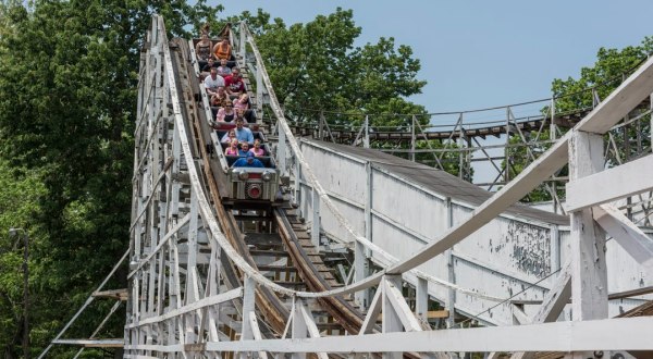 You’ll Want To Ride The One Of A Kind Wooden Roller Coasters Found At Camden Park In West Virginia
