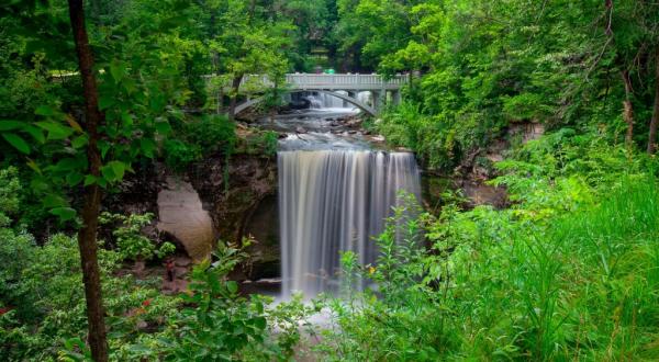 Take A Minnesota Adventure To Our State’s Stunning Double Waterfall
