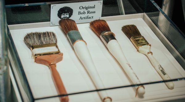 Step Into Bob Ross’s Studio At The Bob Ross Experience In Indiana For A Happy Little Time