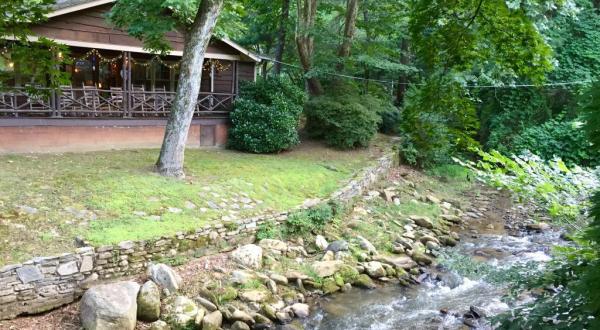 Enjoy A Family Style Meal Next To A Cascading Mountain River At Caro-Mi Dining Room In North Carolina