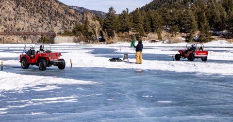 Not Many People Know That You Can Race Your Car Across A Frozen Lake At Our Gang Racing In Colorado