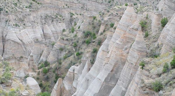 Tent Rocks Slot Canyon And Cave Loop In New Mexico Is Full Of Awe-Inspiring Rock Formations