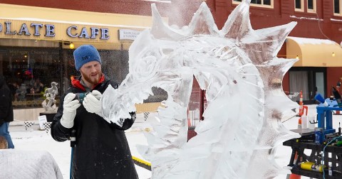 A Family Visit To Michigan's Magical Ice Fest Is The Most Fun You'll Have All Winter