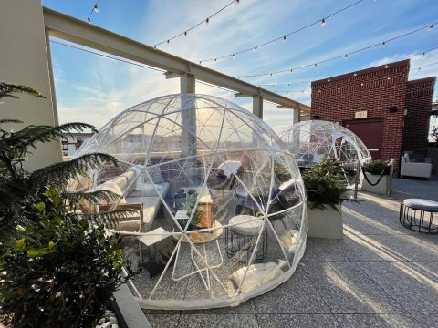 Sip Wine In An Igloo This Winter At The Lost Square In Georgia