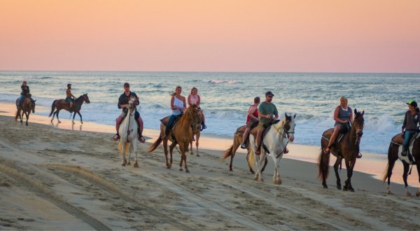 Visit The Ocean By Horseback On This Unique Tour In Virginia Beach