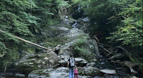 Escape To Sanderson Brook Falls For A Beautiful Massachusetts Nature Scene