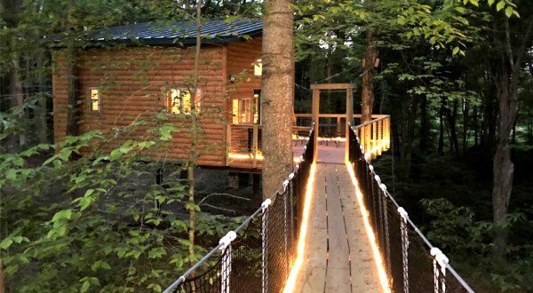 Among The Trees Lodging In Ohio Is The Treehouse Getaway Adults Will Love