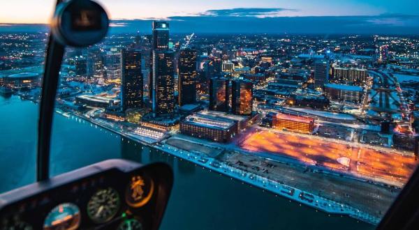 Take The Romance To New Heights With A Valentine’s Day Helicopter Tour In Michigan