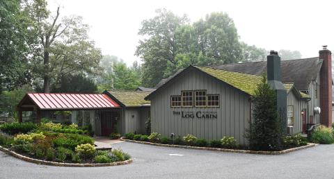 A Secluded Restaurant In The Pennsylvania Countryside, The Log Cabin Restaurant Is One Of The Most Charming Places You'll Ever Eat