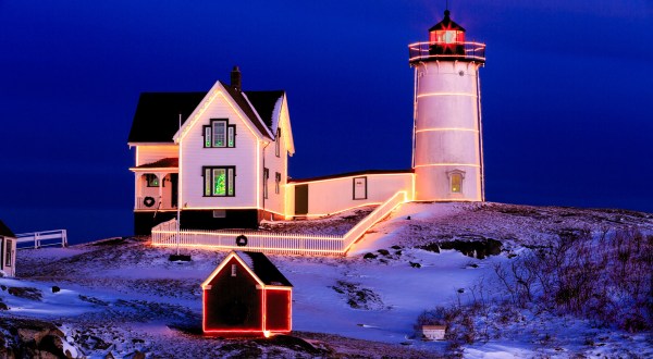 Most Mainers Don’t Know That The Quintessential Nubble Lighthouse Was Sent To Space…Sort Of
