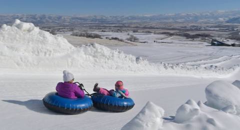 With 1,200-Foot Lanes, Utah's Largest Snowtubing Park Offers Plenty Of Space For Everyone