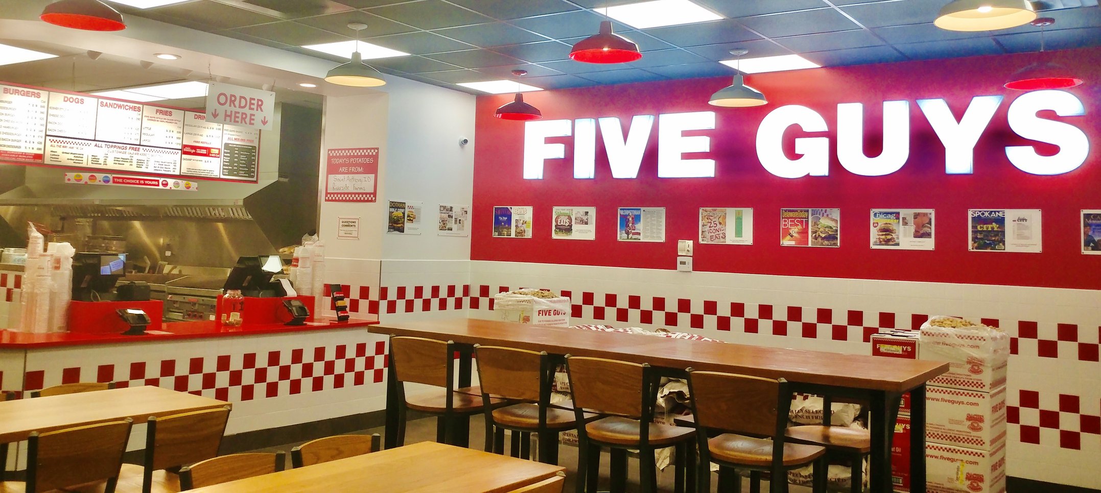 Five Guys Burgers & Fries Is A Virginia-Based Burger Chain