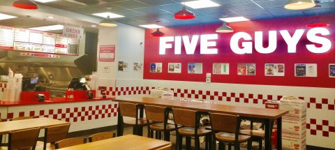 Americans Have Ranked Five Guys, A Virginia-Based Chain, As One Of The Best Burger Spots In The U.S.