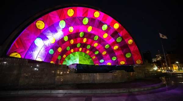 You’ll Be Dazzled By The Outdoor Light And Sound Show Happening At The Hatch Shell In Massachusetts