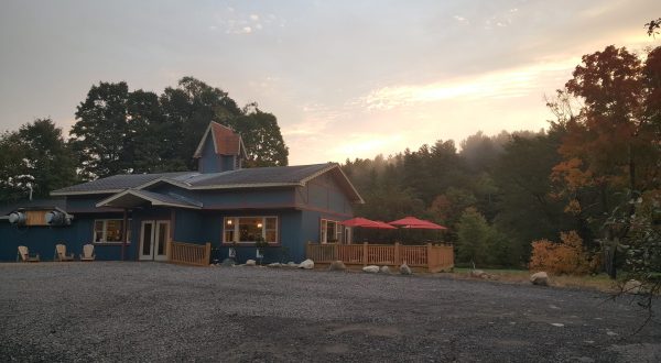 There’s A Fun Coffee Shop Right In The Middle Of The Adirondacks