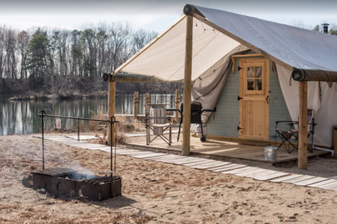 5 Campgrounds In Indiana Perfect For Those Who Hate Camping