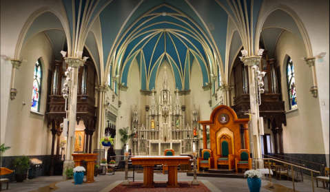 Cathedral of Saint Andrew Is A Pretty Place Of Worship In Michigan
