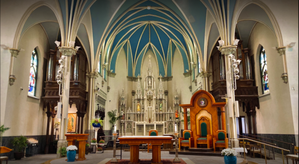 Cathedral of Saint Andrew Is A Pretty Place Of Worship In Michigan