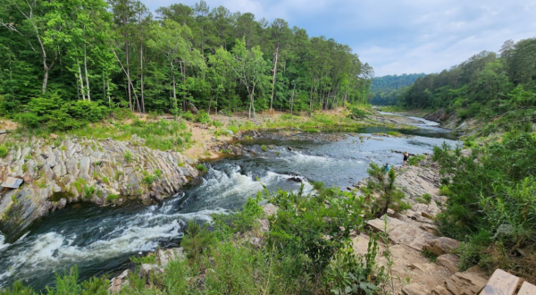 Embark On An Epic Trail In Oklahoma That Features a River and Hills