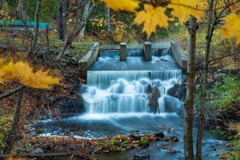 Escape To Trap Falls For A Beautiful Massachusetts Nature Scene