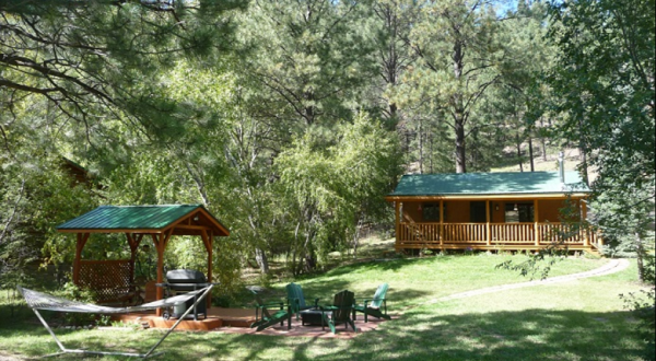 Forget The Resorts, Rent This Charming Cabin In New Mexico Instead