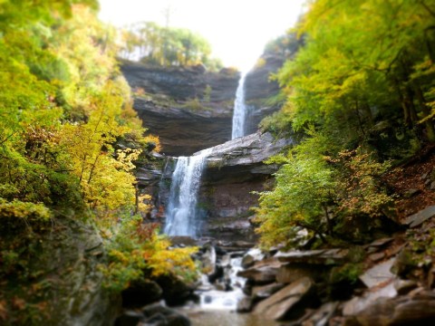 The Kaaterskills Falls Trail In New York Is A 2.6-Mile Out-And-Back Hike With A Waterfall Finish