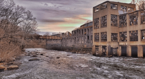 This Eerie And Fantastic Footage Takes You Inside Delaware’s Abandoned Bancroft Mills