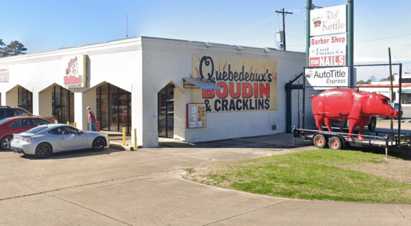 The Boudin King Cake At Quebedeaux’s In Louisiana Is Pure Perfection