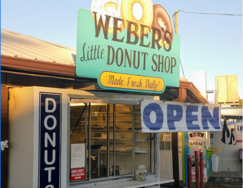 Enjoy Famous Cake Donuts At The Original Weber’s Little Donut Shop In Florida