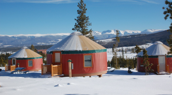 The Snow Mountain Ranch In Colorado Has A Yurt Village That’s Absolutely To Die For