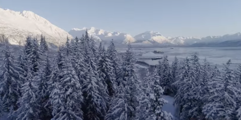 Fly High Above Winter In Alaska As You Watch This Breathtaking Drone Video