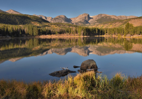 Escape To Sprague Lake For A Beautiful Colorado Nature Scene