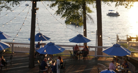 Enjoy A Delicious Meal On A 1,700-Acre Lake When You Dine At The Boathouse Restaurant In Virginia