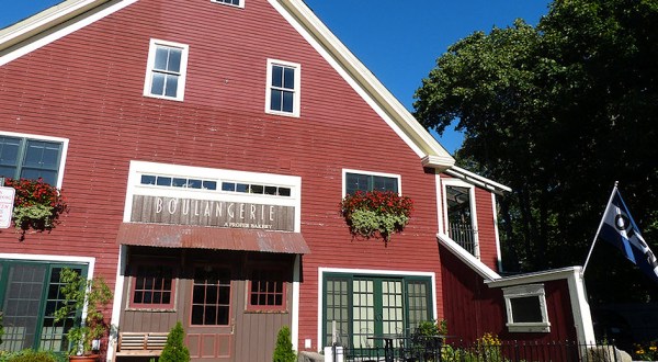 Enjoy Homemade Bread In The Coziest Barn When You Visit The Most Lovable Bakery In Maine