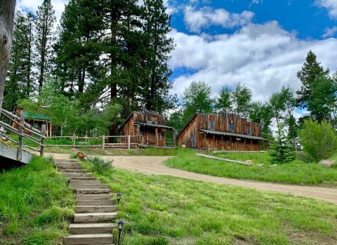 Spend The Night At A Working Guest Ranch In The Middle Of The Idaho Mountains