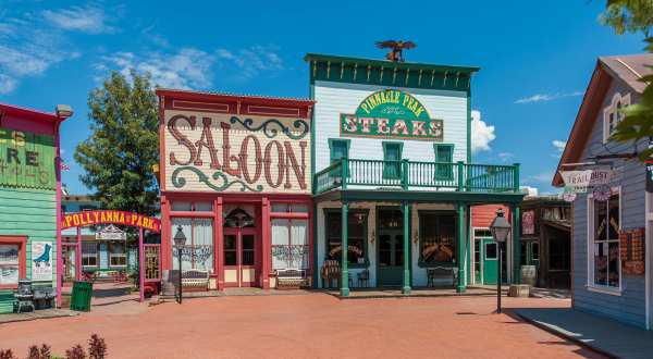 Step Back In Time To The Old West At Trail Dust Town, A Replica Pioneer Village In Arizona