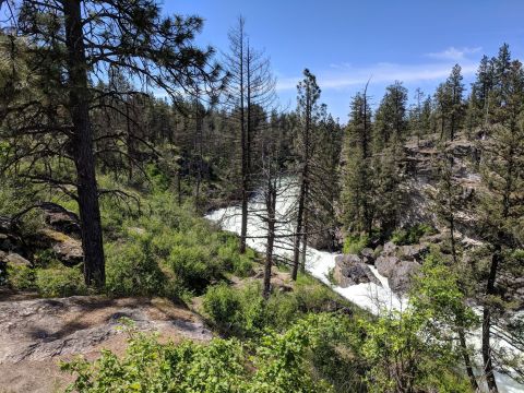 The Views Of The Spokane River Can't Be Beat From The Old Wagon Loop Trail In Idaho