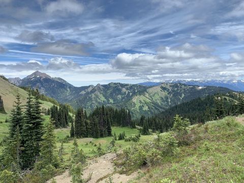 Explore Miles Of Unparalleled Views Of The Bailey Range On The Scenic Hurricane Hill Hike In Washington
