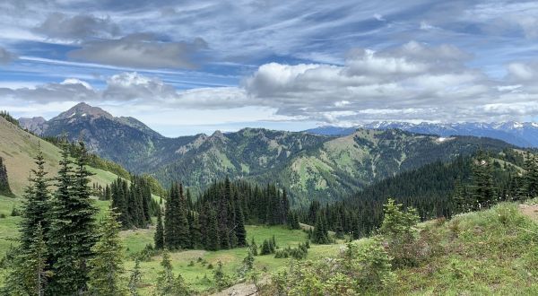 Explore Miles Of Unparalleled Views Of The Bailey Range On The Scenic Hurricane Hill Hike In Washington