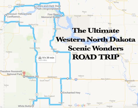 Hit The Highway On A Scenic Road Trip In North Dakota