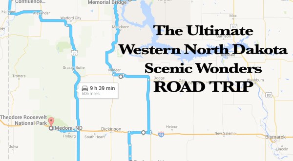 Hit The Highway On A Scenic Road Trip In North Dakota