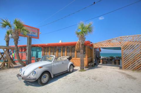 Watch The Waves Roll In With Unobstructed Ocean Views At High Tides At Snack Jack In Florida