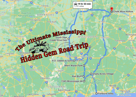 The Ultimate Mississippi Hidden Gem Road Trip Will Take You To 9 Incredible Little-Known Spots In The State