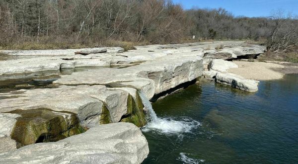 The Onion Creek And Homestead Trail In Texas Is A 6.5-Mile Loop With A Waterfall Finish
