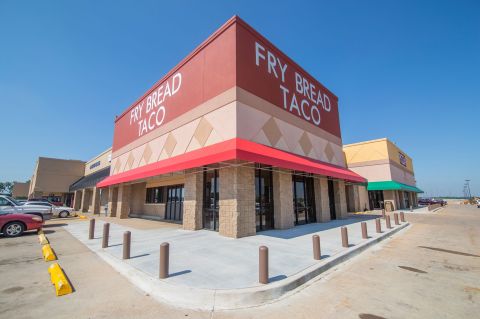 For Authentic Delicious Fry Bread Tacos, Head To Firelake Fry Bread Taco In Oklahoma