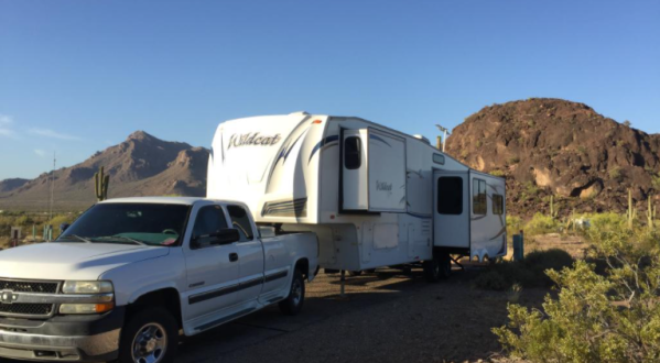Spend The Night In A Mountainous Desert Oasis At Picacho Peak State Park Campground In Arizona