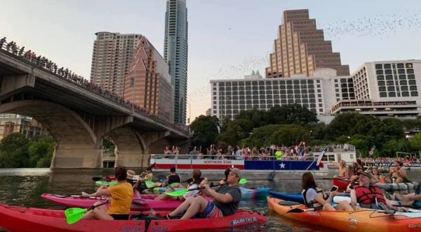 Take A Unique Skyline Kayak Tour Through The Capital City Of Texas
