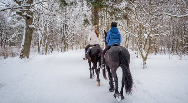 Take A Winter Trail Ride Through Utah’s Pioneer History At This Is The Place Heritage Park